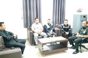 Ketua Pengadilan Negeri Rantau Bapak Achmad Iyud Nugraha, SH.,MH melaksanakan Rapat Pertama koordinasi Progres Pembangunan Gedung Kantor PN Rantau Tahun Anggaran 2023